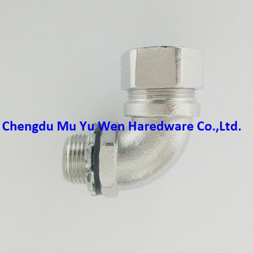 90d elbow stainless steel fittings for flexible metal condui